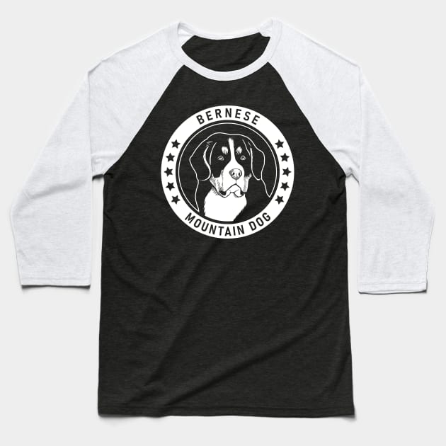 Bernese Mountain Dog Fan Gift Baseball T-Shirt by millersye